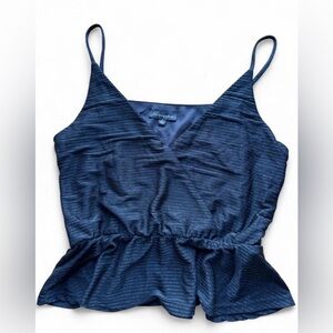 Shinestar Black Sleeveless Top